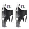 Yaruijia 3K Full Carbon Fiber Bicycle Water Bottle Cages Lightweight Mountain Bike Holder Pack of 2 (M5x12mm Rainbow, Glossy) view 3