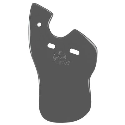 Markwort C-Flap Jaw and Cheek Protection for Left Handed Batter - Graphite