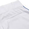 CHAMPRO womens Low-rise Youth Softball With Tournament Traditional Low Rise Pant w Braid, White,royal Pipe, X-Large US view 4