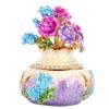 Enkelbruke Metal Enameled Painting Vase Jewelry Boxes and Organizers Jewelry Boxes Shape Jewelry Organizer Trinket Box Hand-crafted Alloy Gift Craft Decoration view 3