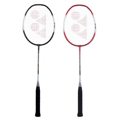 YONEX ZR 100 Light Aluminum Blend Badminton Racquet with Full Cover, Set of 2
