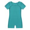 easyforever Unisex Kids Boys Girls 1Piece Solid Color Ballet Dance Leotard Stretchy Gymnastic Workout Jumpsuit Turquoise 14 view 3
