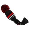 Scott Edward Red Warning Golf Headcover Set of 5, for Driver Woood(460cc), Fairway Wood*2 and Hybrid*2 view 4