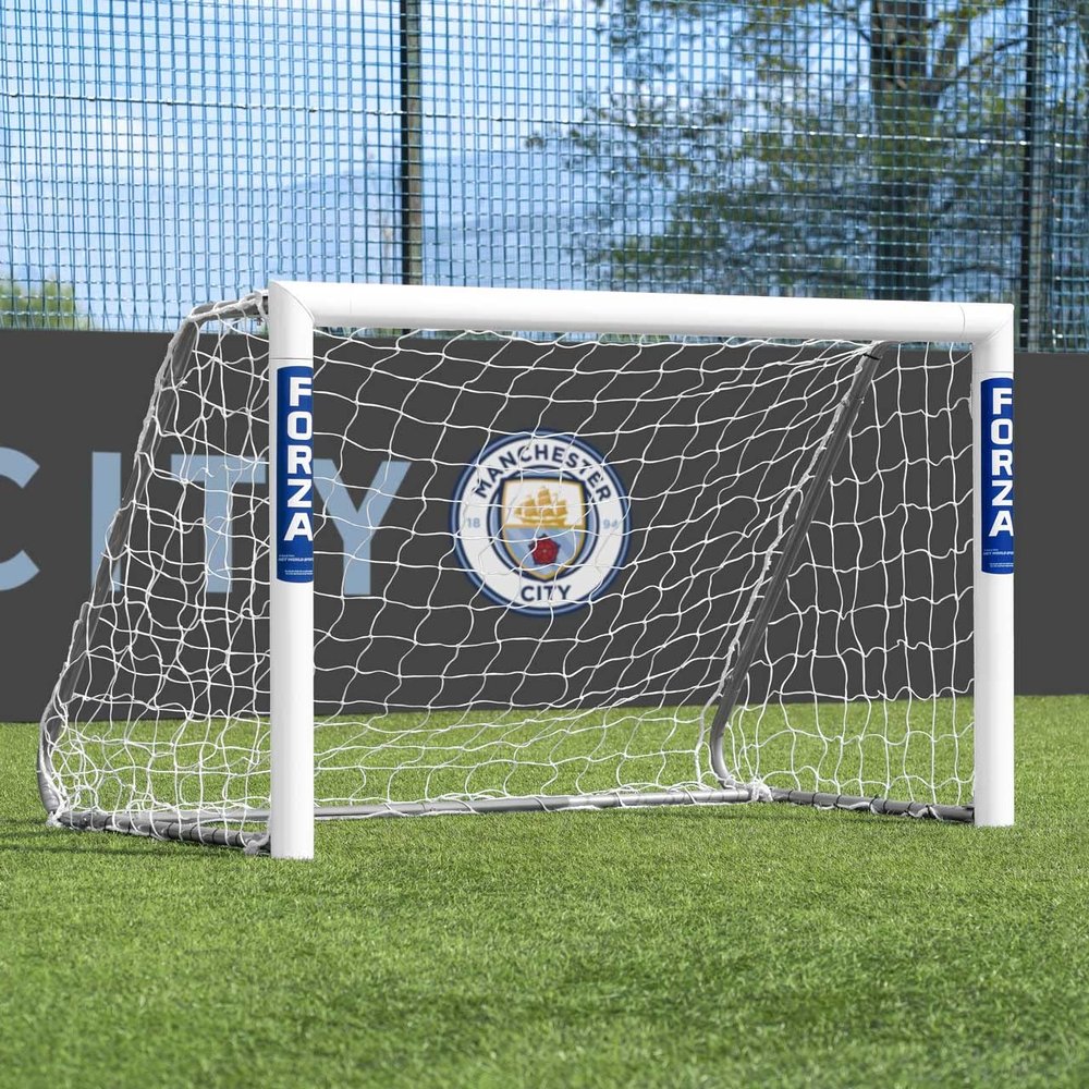 FORZA Alu80 Training Soccer Goals - Folding & Fixed Style Training Goals (Folding, 3m x 1m)