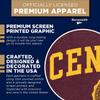 Barnesmith Central Michigan University Chippewas Hooded Sweatshirt, Heritage, Maroon, Small view 4