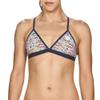 ARENA Ethno Zigzag Tie Back MaxLife Bikini Top, Grey - Multicolor, 22 view 1