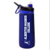 The Fanatic Group Personalized Albertus Magnus College Dual Walled Stainless Steel Sports Bottle, Design-1 - Blue view 1
