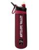 The Fanatic Group Personalized Antelope Valley College Dual Walled Stainless Steel Sports Bottle, Design-1 - Burgundy view 1