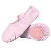 Dynadans Soft Leather Ballet Shoes/Ballet Slippers/Dance Shoes for Girls and Boys (Toddler/Little/Big Kid/Women)-Pink-6.5M Big Kid view 1