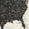 Basketball Stadium Map Poster (30x20) view 3