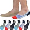 JORMATT 6 Pairs Mens Women Genuine No Show Socks Boys Sneaker Shoes Mesh Knit Low Cut Athletic Cotton Socks Non Slip, Men Shoe size 6-10 view 1