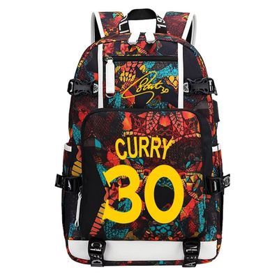 Basketball Player 30 Multifunction Backpack Travel Daypack Fans Bag For Men Women (Style 2)