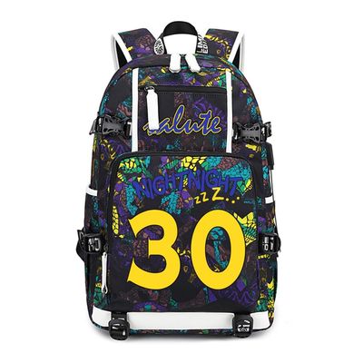 Basketball Player 30 Multifunction Backpack Travel Daypack Fans Bag For Men Women (Style 4)