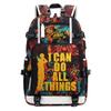 Basketball Player 30 Multifunction Backpack Travel Daypack Fans Bag For Men Women (Style 3) view 1