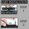 Gotical 5 Slots Aluminum Key mod Rail Section for Key mod Five Slots Key mod Rail Picatinnii Rail Section (5 Slots Keymod Rails) view 2