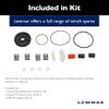 Lewmar Service Kit for Ocean Standard Winch 6-40, Self Tailing 14-16, EVO ST 15  Service kit for Ocean ST 6-40, EVO ST winches size 30-50; includes spare spawls, springs, sleeves, clamps and o-rings view 2