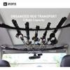 Booms Fishing VRC Vehicle Rod Carrier, Car Fishing Rod Holder, 2 Nylon Straps Adjustable Range 31.5 "-59", Fishing Pole Roof Rack Store 5 Poles Max, For vehicles with 4 Roof Grab Handles Only view 2