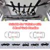 Booms Fishing VRC Vehicle Rod Carrier, Car Fishing Rod Holder, 2 Nylon Straps Adjustable Range 31.5 "-59", Fishing Pole Roof Rack Store 5 Poles Max, For vehicles with 4 Roof Grab Handles Only view 4