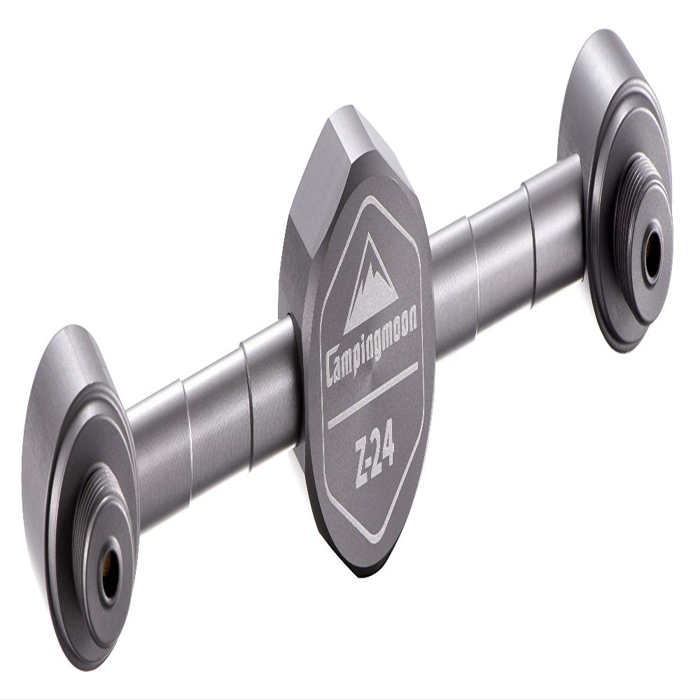 CAMPINGMOON OD can Gas 2-Branch Adapter Gas Candle Gas Lantern Separation Adapter Screw-in Gas Station JP-Z24