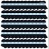 Yacht & Smith 72 Pairs of Wholeasle Kids Mid Ankle Socks, Cotton Bulk Sport Ankle Socks - 4-6 - Black view 1