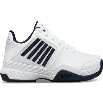 K-Swiss Men's Court Express Tennis Shoe, White/Navy, 8.5 M