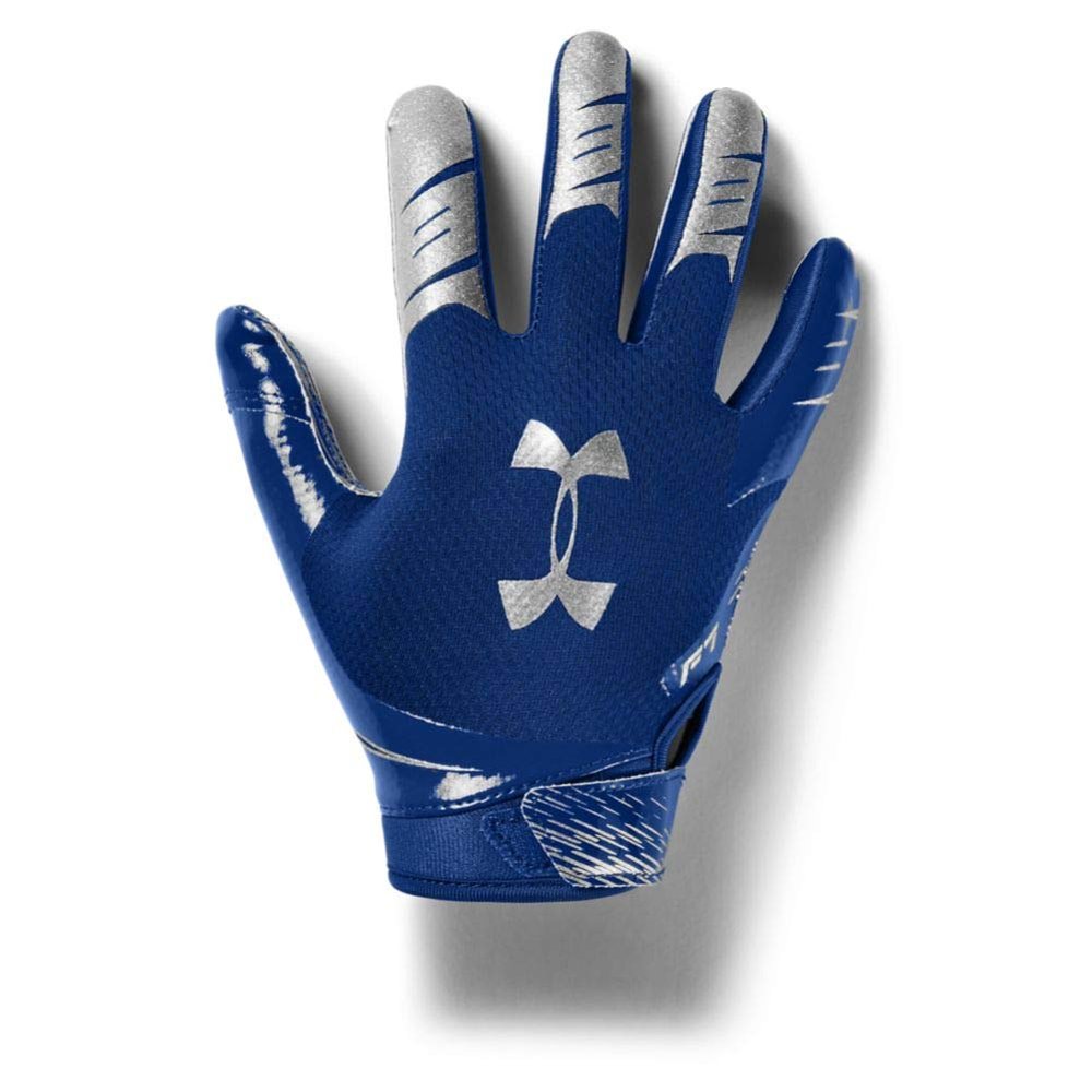 Under Armour Boys' F7 Yth, Royal (400)/Metallic Silver, Youth Large
