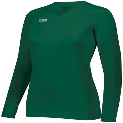 High Five Womens TruHit Long Sleeve Jersey XL Forest