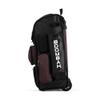 Boombah Rolling Superpack Baseball/Softball Gear Bag - 23-1/2" x 13-1/2" x 9-1/2" - Black/Maroon - Telescopic Handle - Holds 4 Bats - Wheeled Version view 4