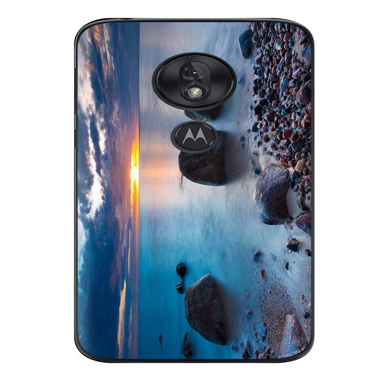 Decalrus - Protective Decal Ocean Scene Skin Sticker for Motorola Moto G7 Play Cellphone case Cover wrap MOmotoG7_play-255