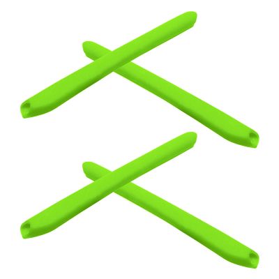 2 Pair Green Replacement Earsocks for Oakley EVZero Series Sunglasses