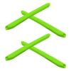 2 Pair Green Replacement Earsocks for Oakley EVZero Series Sunglasses view 1