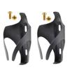 Yaruijia 3K Full Carbon Fiber Bicycle Water Bottle Cages Lightweight Mountain Bike Holder Pack of 2 (M5x12mm Gold, Matte) view 2
