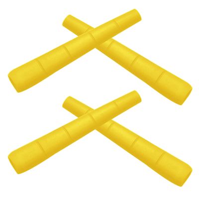 2 Pair Yellow Replacement Earsocks for Oakley Si M Frame 2.0 Sunglasses