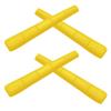 2 Pair Yellow Replacement Earsocks for Oakley Si M Frame 2.0 Sunglasses view 1