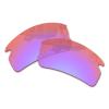 Millersawp Flak 2.0 Asian Fit OO9271 Replacement Lenses Compatible with Oakley Sunglass-Tracer Iridium view 1