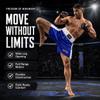 Men Boxing Shorts for Boxing Training Fitness Gym Cage Fight MMA Mauy Thai Kickboxing Trunks Clothing Blue XXL view 4