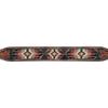 Circle Y Distressed Southwestern Beaded Breast Collar for Horse, Turq/BRWN/Wht, One Size view 2