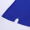 Freebily Kids Girls Sleeveless Keyhole Back Gymnastics Leotard Unitard Jumpsuit Spandex Tumbling Dance Bodysuit Biketard Blue Short Sleeve 6 Years view 4