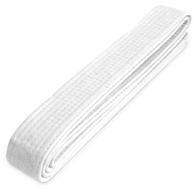 MYCRITEE Taekwondo Uniform Belt for Women - 86.6" Judo Belt Women Jiu Jitsu Gi Karate Belt Martial Arts Training Equipment Belts for Men - Aikido Gi Bjj Belts Womens Jiu Jitsu Gi Tkd Belt White