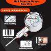 Ball Pressure 0 15 PSI, Mini Sports Air Pressure Tester for Basketball Football Volleyball Soccer, Portable Inflation Measurement Device view 2