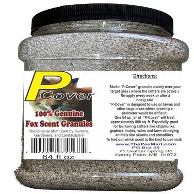 Pmart Fox P-Cover Concentrated Fox Scent Granules Big 64 fl oz Size!