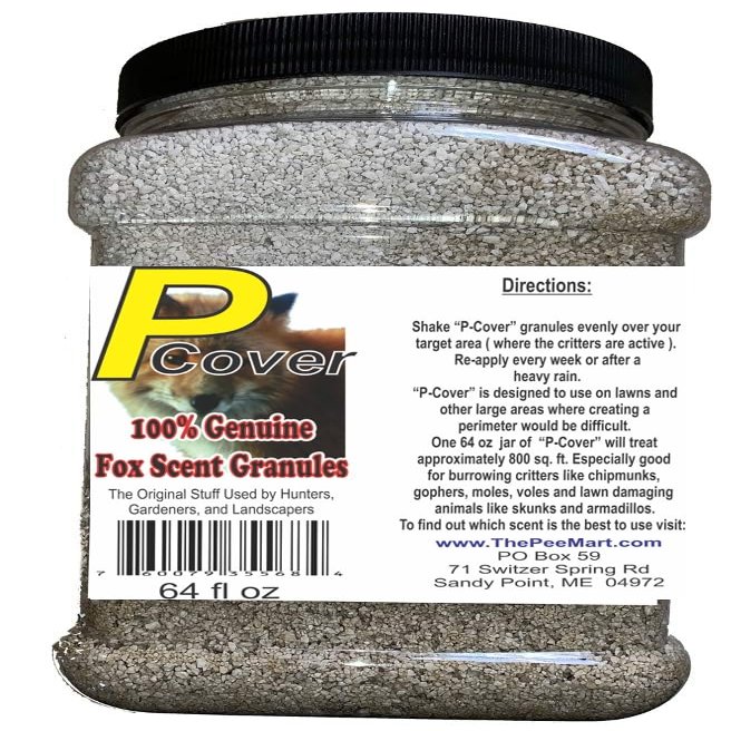 Pmart Fox P-Cover Concentrated Fox Scent Granules Big 64 fl oz Size!