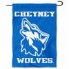 Cheyney University Wolves Garden Flag view 1