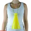 9" Yellow Plastic Megaphone Cheerleader Hollywood Movie Director Prop view 4