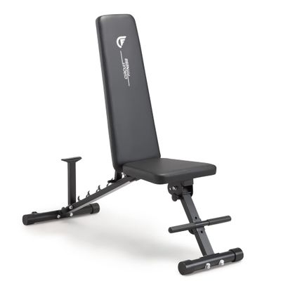 Circuit Fitness Adjustable Utility Weight Bench - Adjustable Six Position Mechanism AMZ-617BN