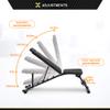 Circuit Fitness Adjustable Utility Weight Bench - Adjustable Six Position Mechanism AMZ-617BN view 4