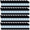 Yacht & Smith 48 Pairs Wholesale Kids Crew Socks, Childrens Cotton Casual Crew Socks Size 4-20 view 1