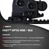Unity Fast Optics Riser BLK view 4