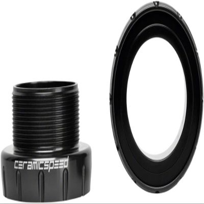 CERAMICSPEED BSA SRAM Dub Alternative Black, Adult Unisex, Black, Standard