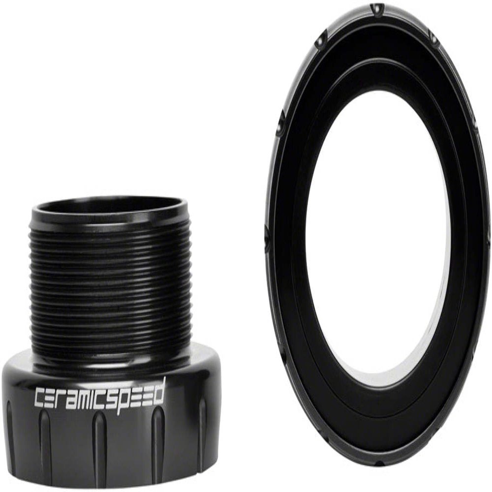 CERAMICSPEED BSA SRAM Dub Alternative Black, Adult Unisex, Black, Standard